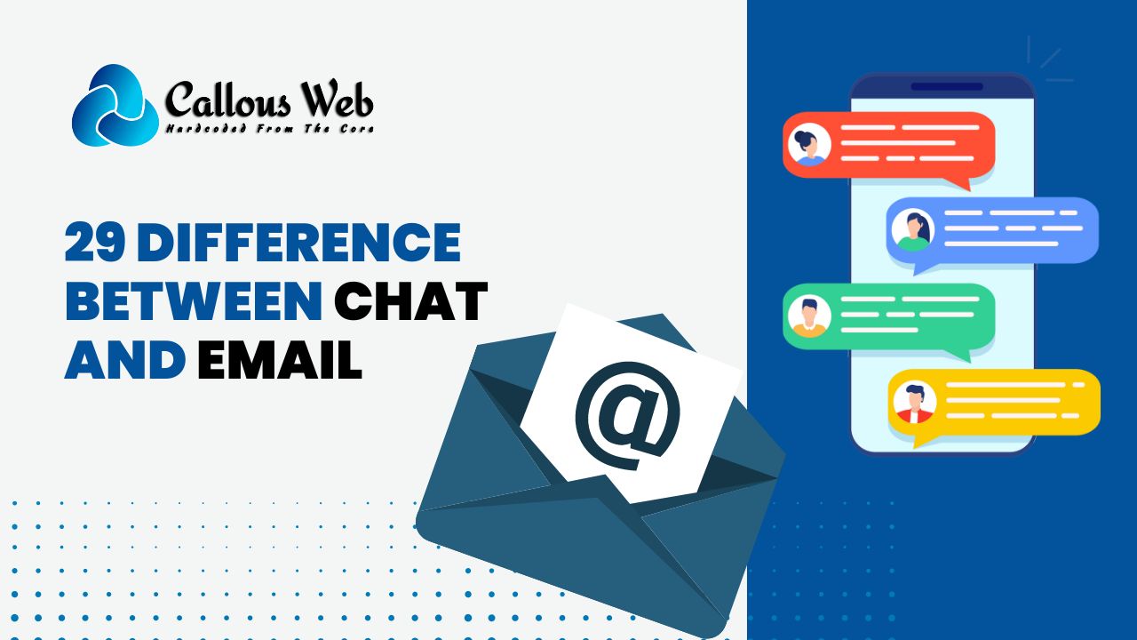 29 Difference Between Chat and Email